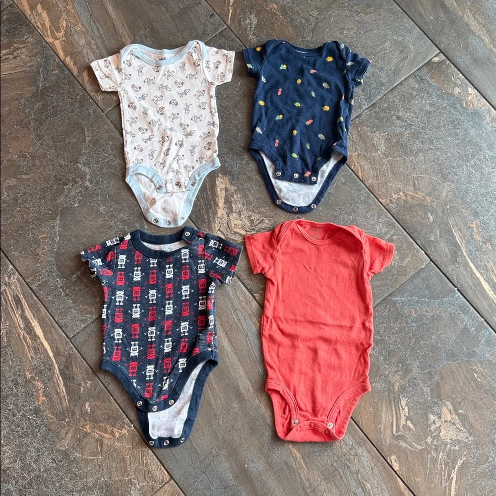 21 piece 3-6 month boys mixed clothing lot- bright multi-color sets - Picture 9 of 14